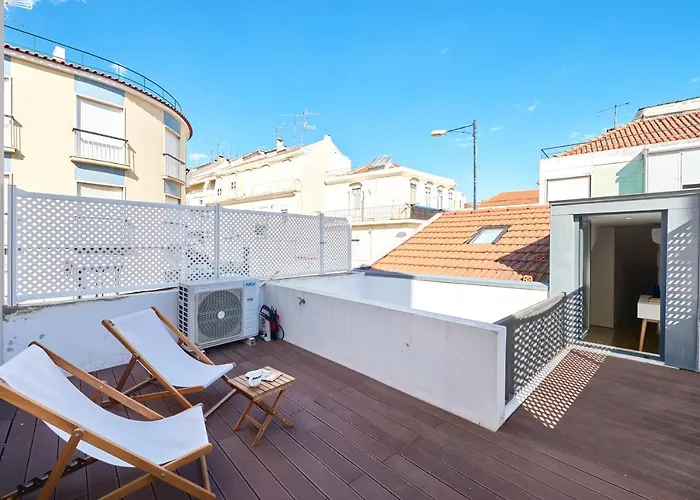 Charming House With Terrace In Lisbon.wifi. *